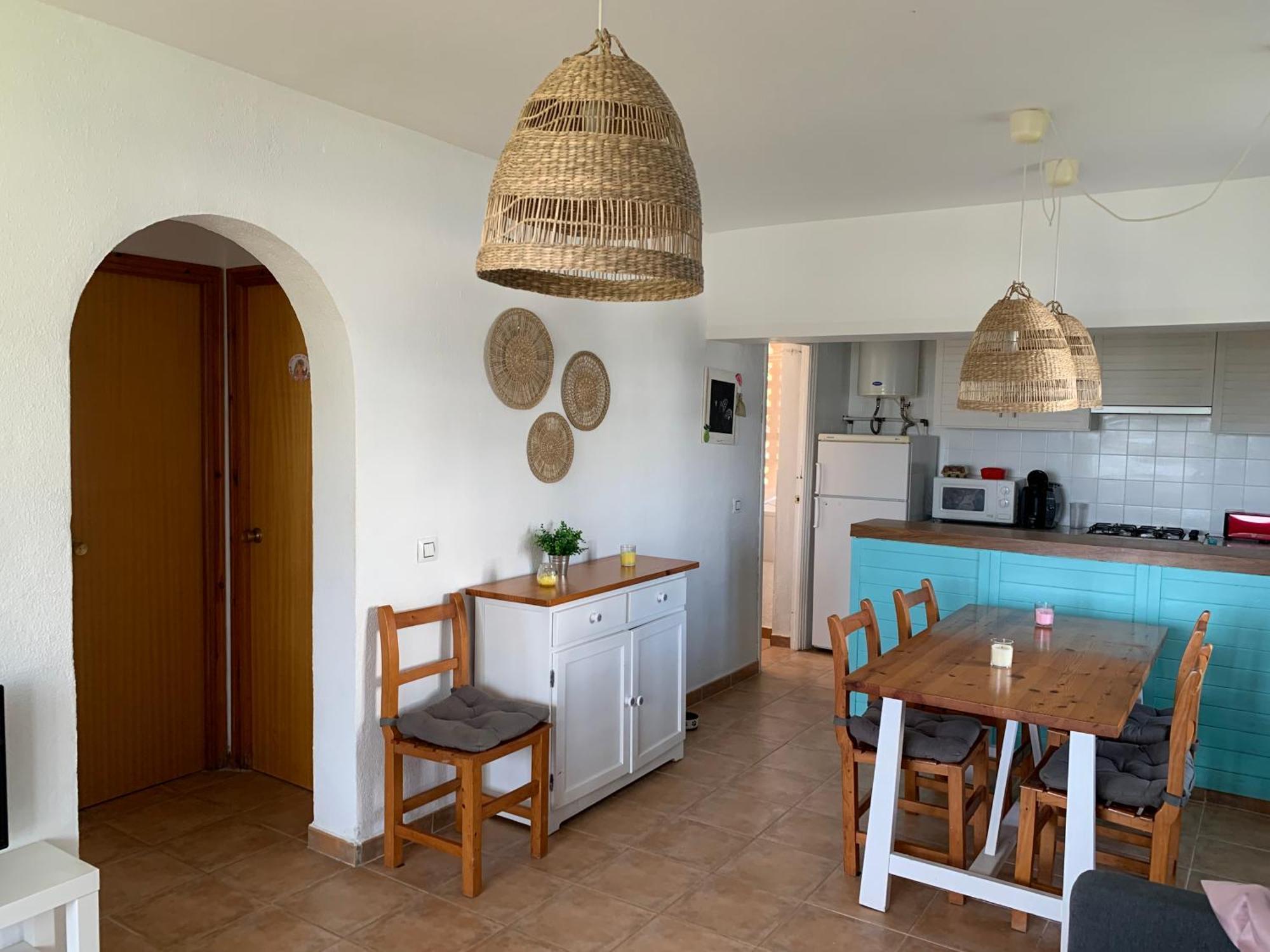 Ca La Marta Apartamento Con Piscina Y Jardin A 150M De La Playa Daire Arenal d'en Castell Dış mekan fotoğraf